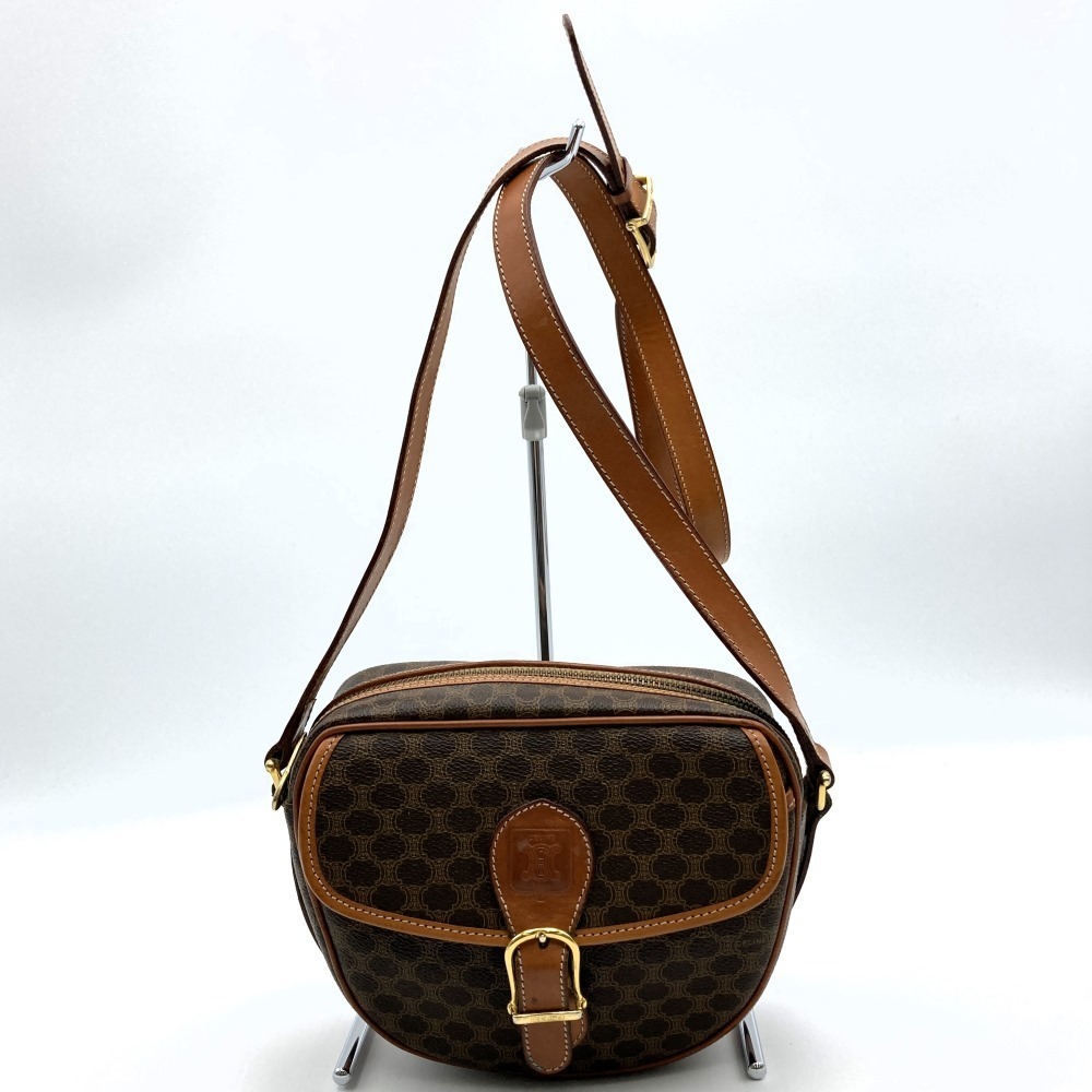 Celine Bag Macadam Pattern Brown - image 2